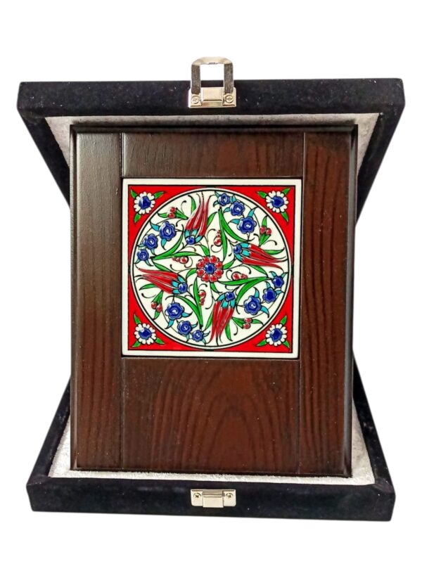 El Yapımı Çinili Plaket 10×10 CM