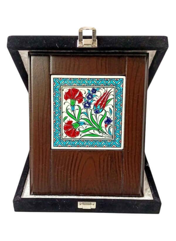 El Yapımı Çinili Plaket 10×10 CM