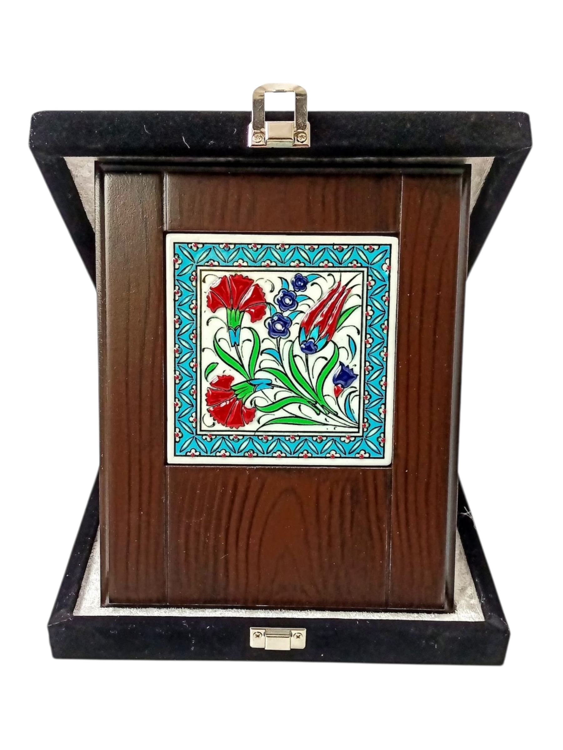 El Yapımı Çinili Plaket 10×10 CM