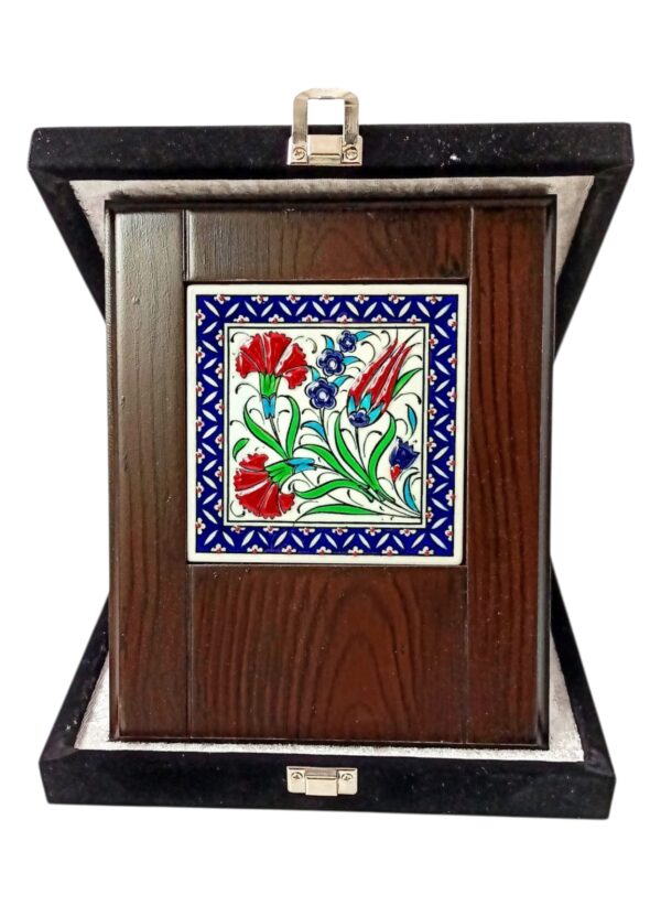 El Yapımı Çinili Plaket 10×10 CM