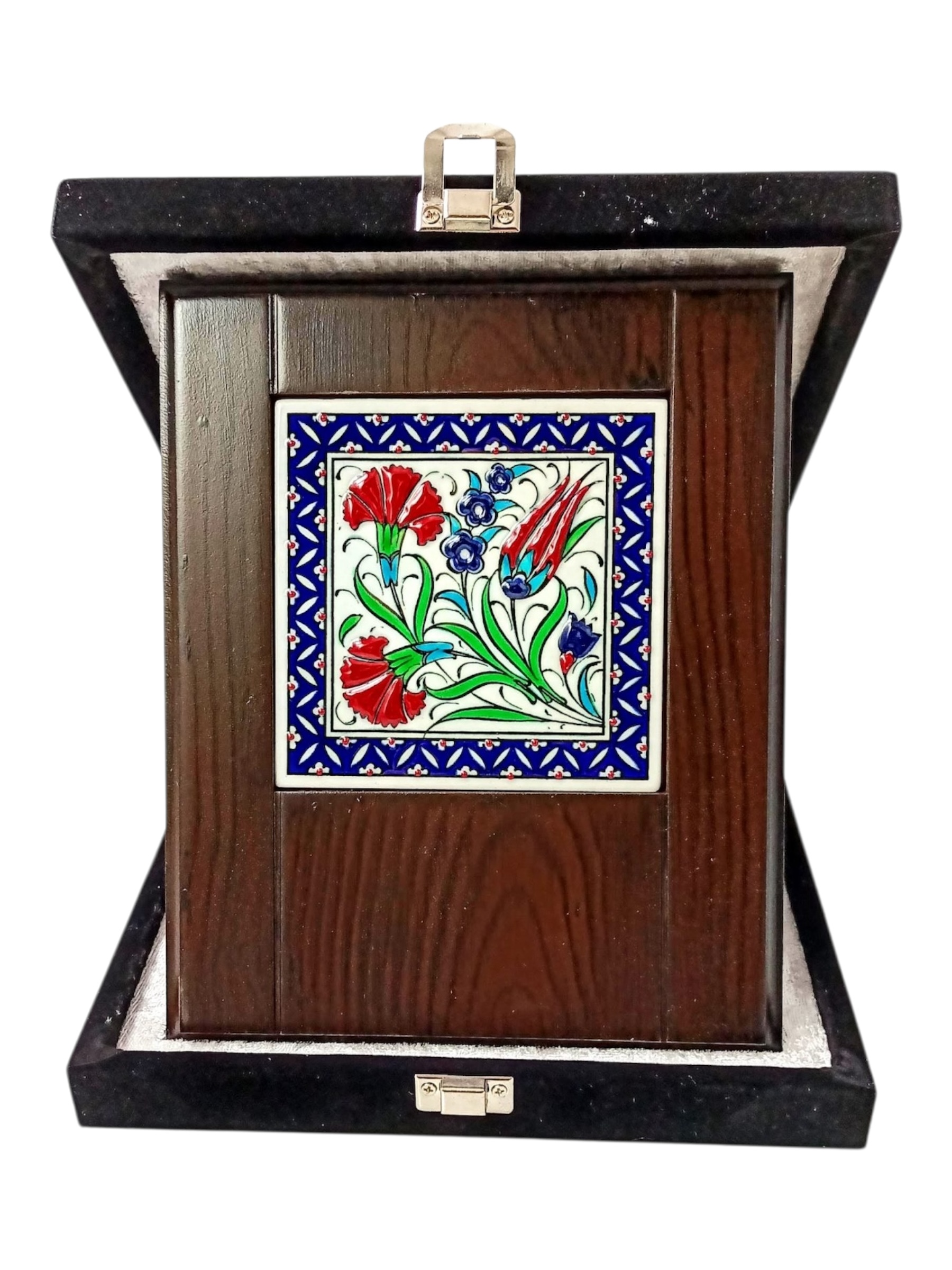 El Yapımı Çinili Plaket 10×10 CM