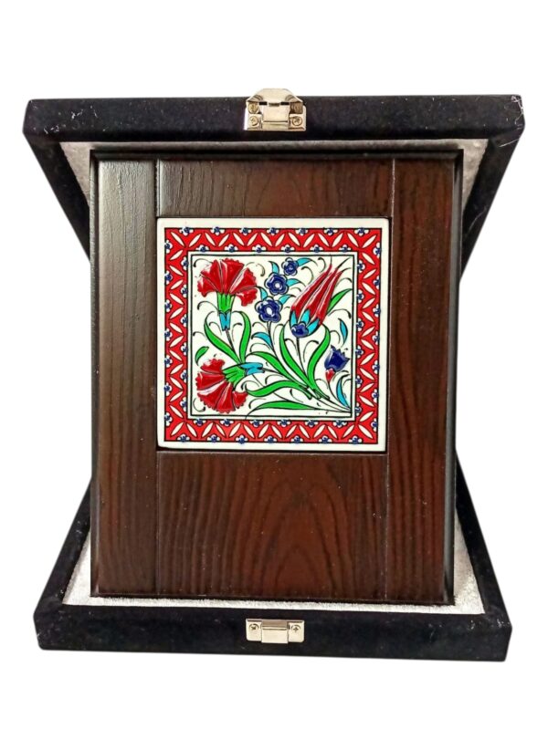 El Yapımı Çinili Plaket 10×10 CM