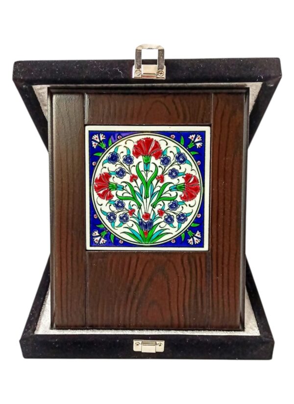 El Yapımı Çinili Plaket 10×10 CM