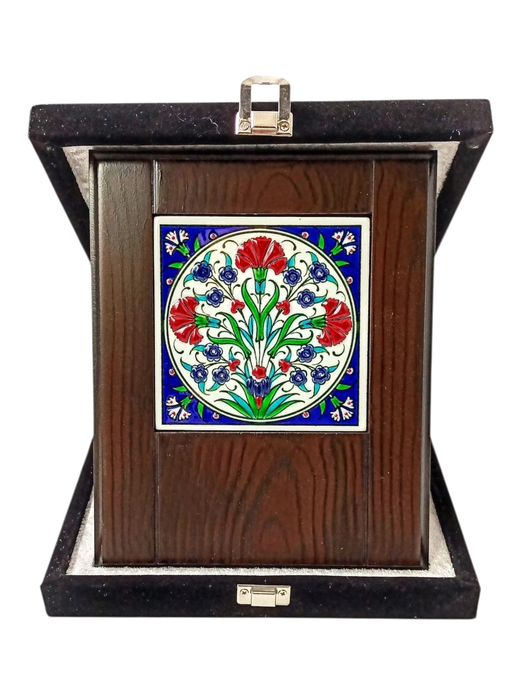 El Yapımı Çinili Plaket 10×10 CM
