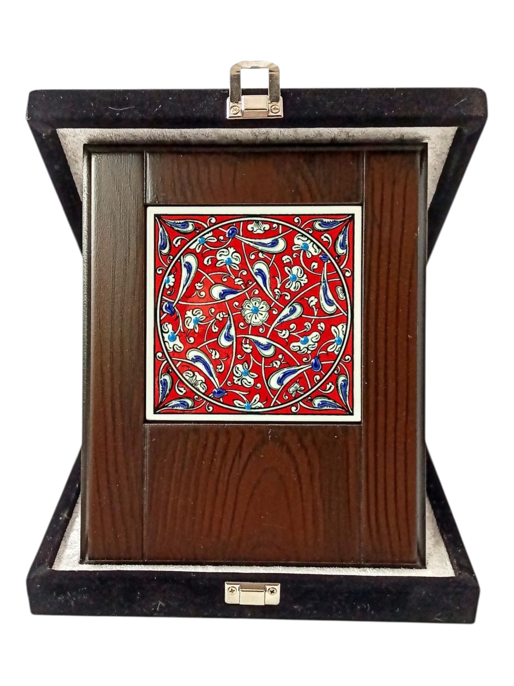 El Yapımı Çinili Plaket 10×10 CM