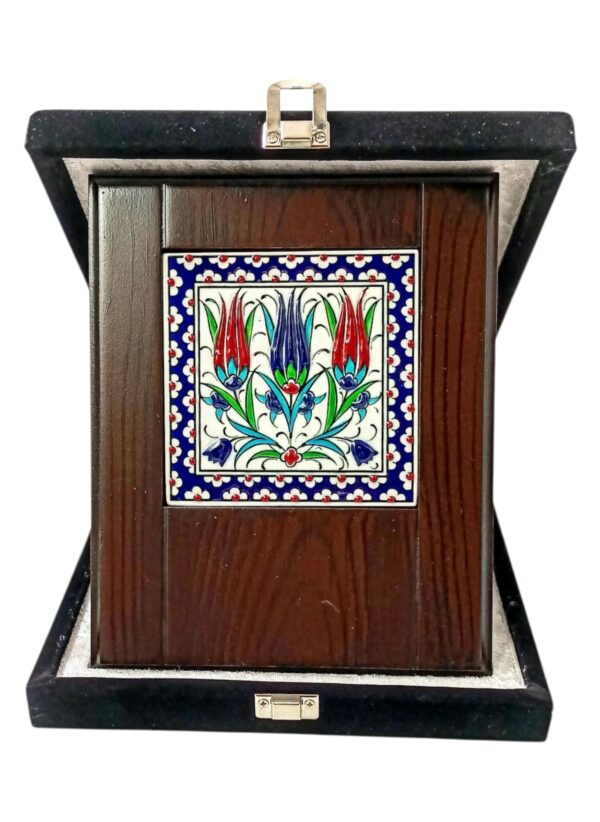 El Yapımı Çinili Plaket 10×10 CM