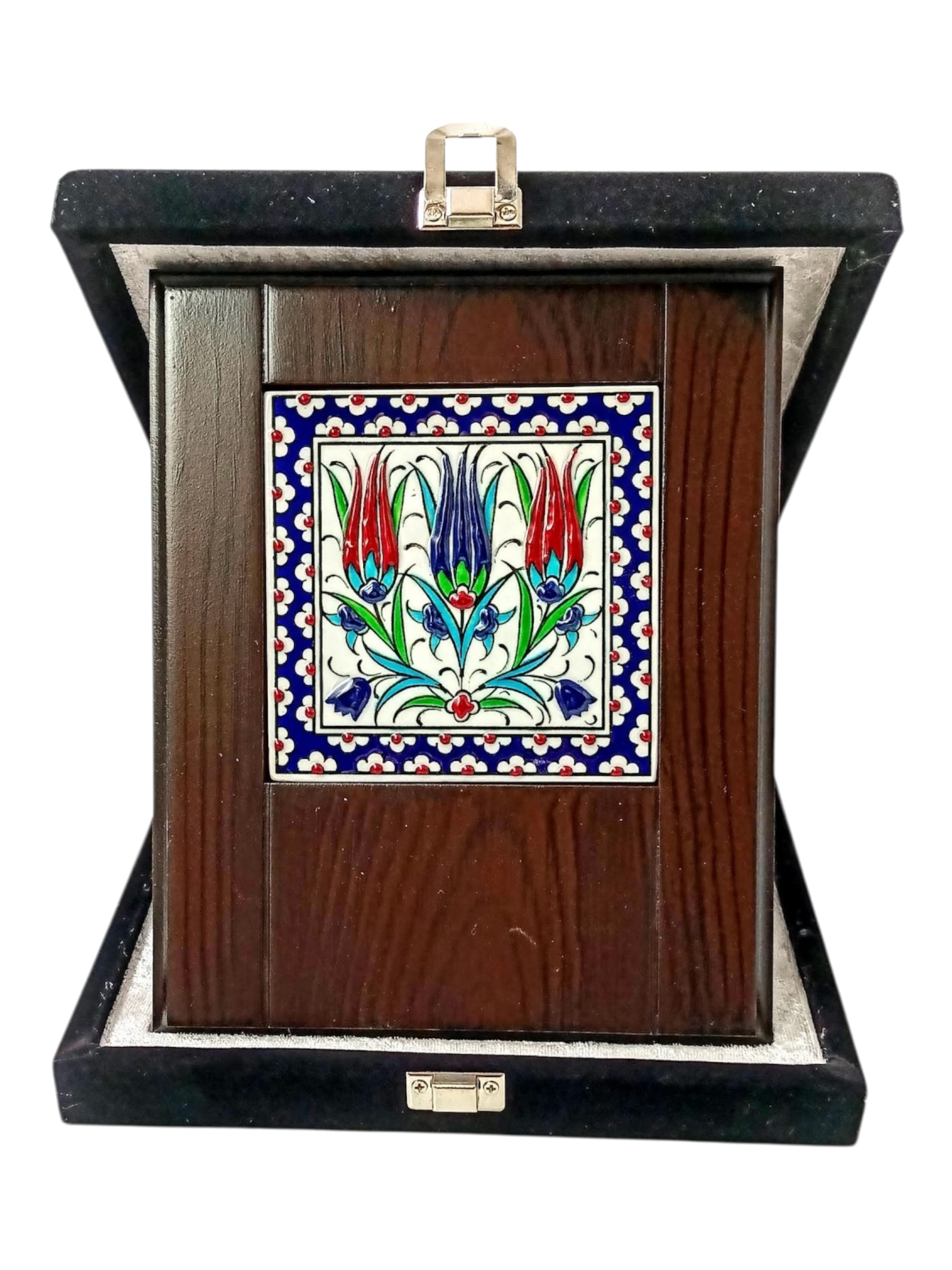 El Yapımı Çinili Plaket 10×10 CM
