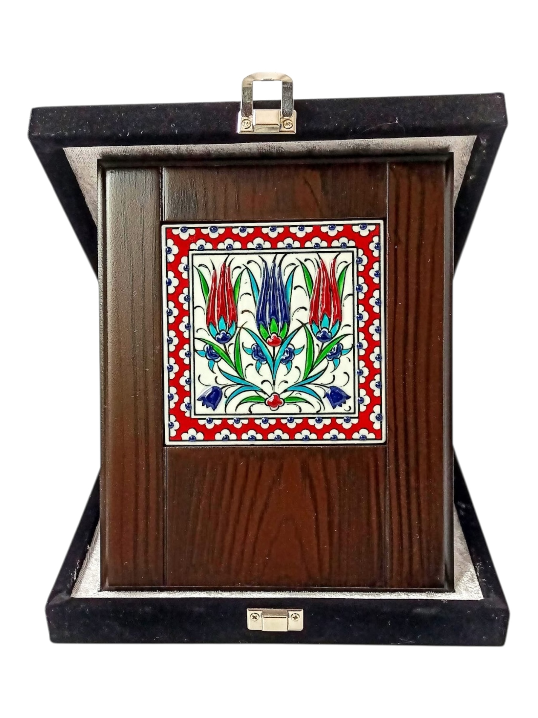 El Yapımı Çinili Plaket 10×10 CM