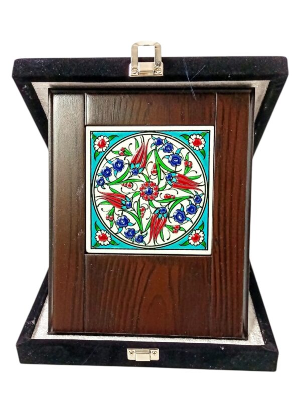 El Yapımı Çinili Plaket 10×10 CM