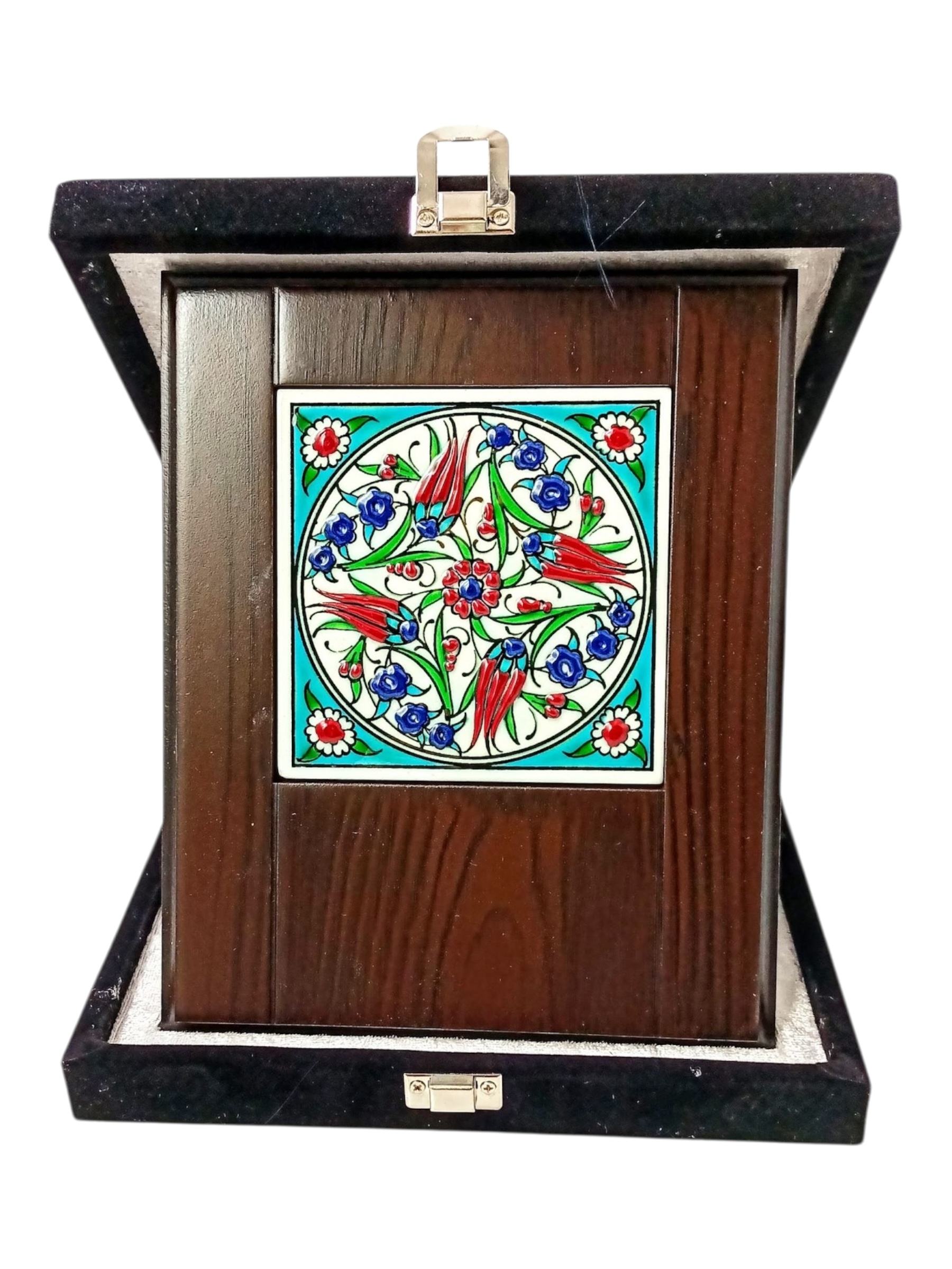 El Yapımı Çinili Plaket 10×10 CM