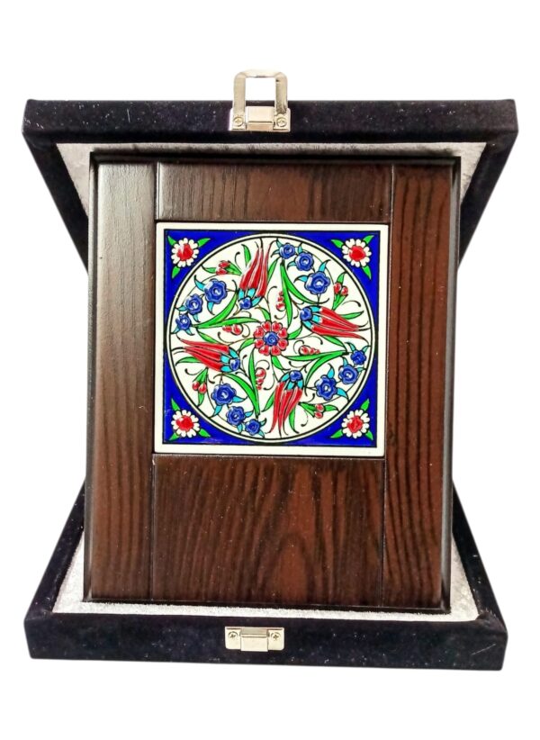 El Yapımı Çinili Plaket 10×10 CM