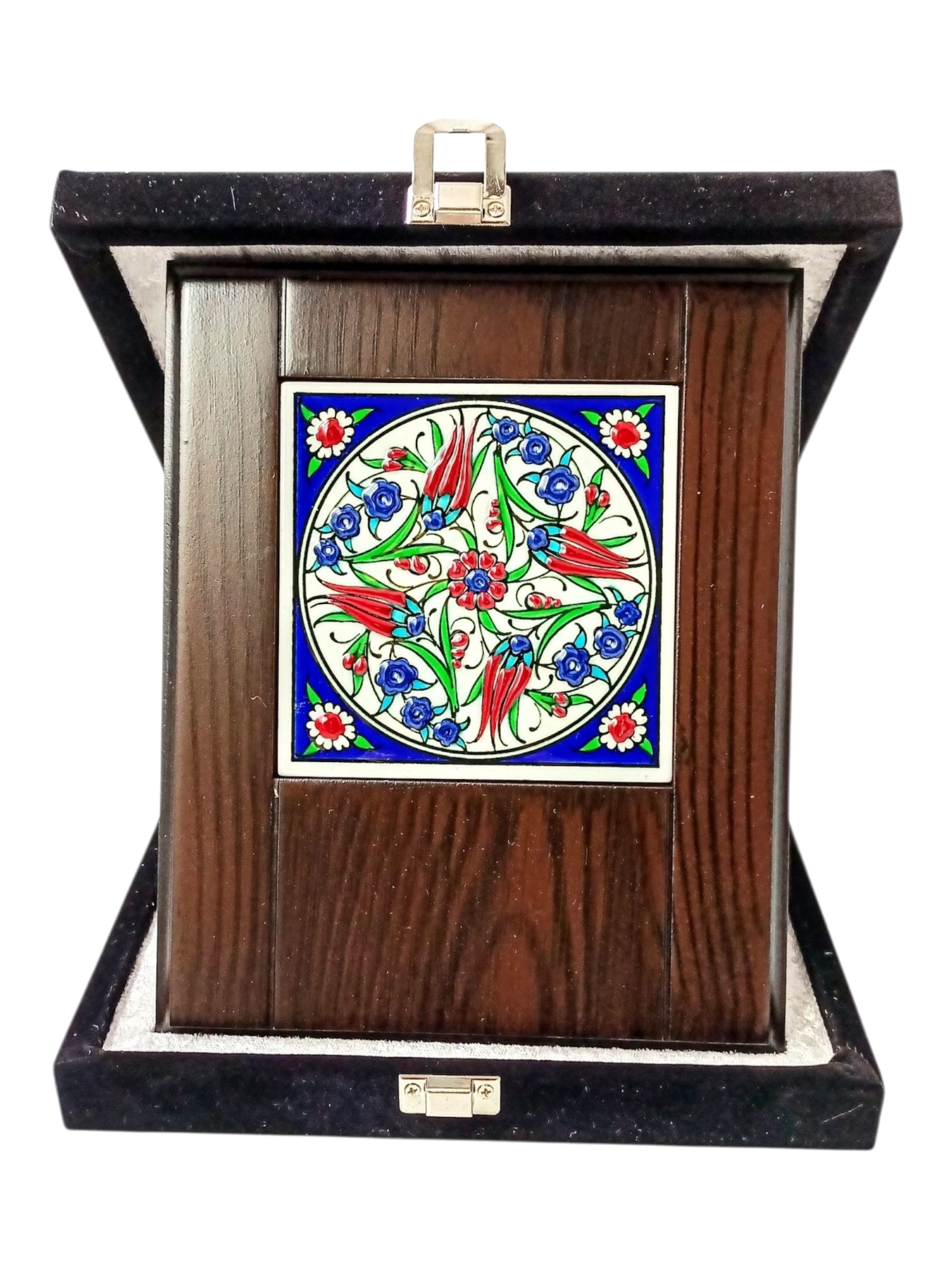 El Yapımı Çinili Plaket 10×10 CM