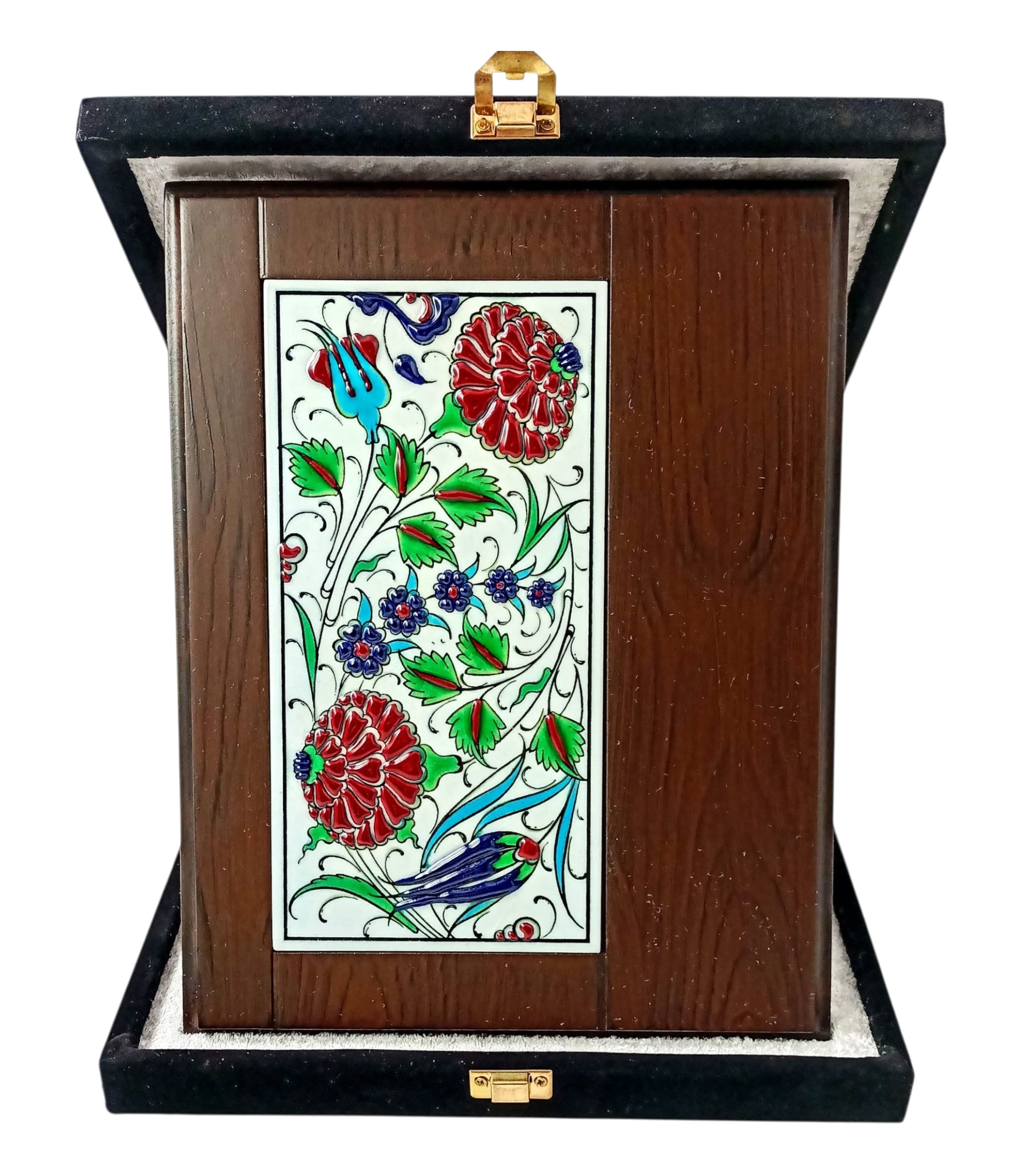El Yapımı Çinili Plaket 10×20 CM