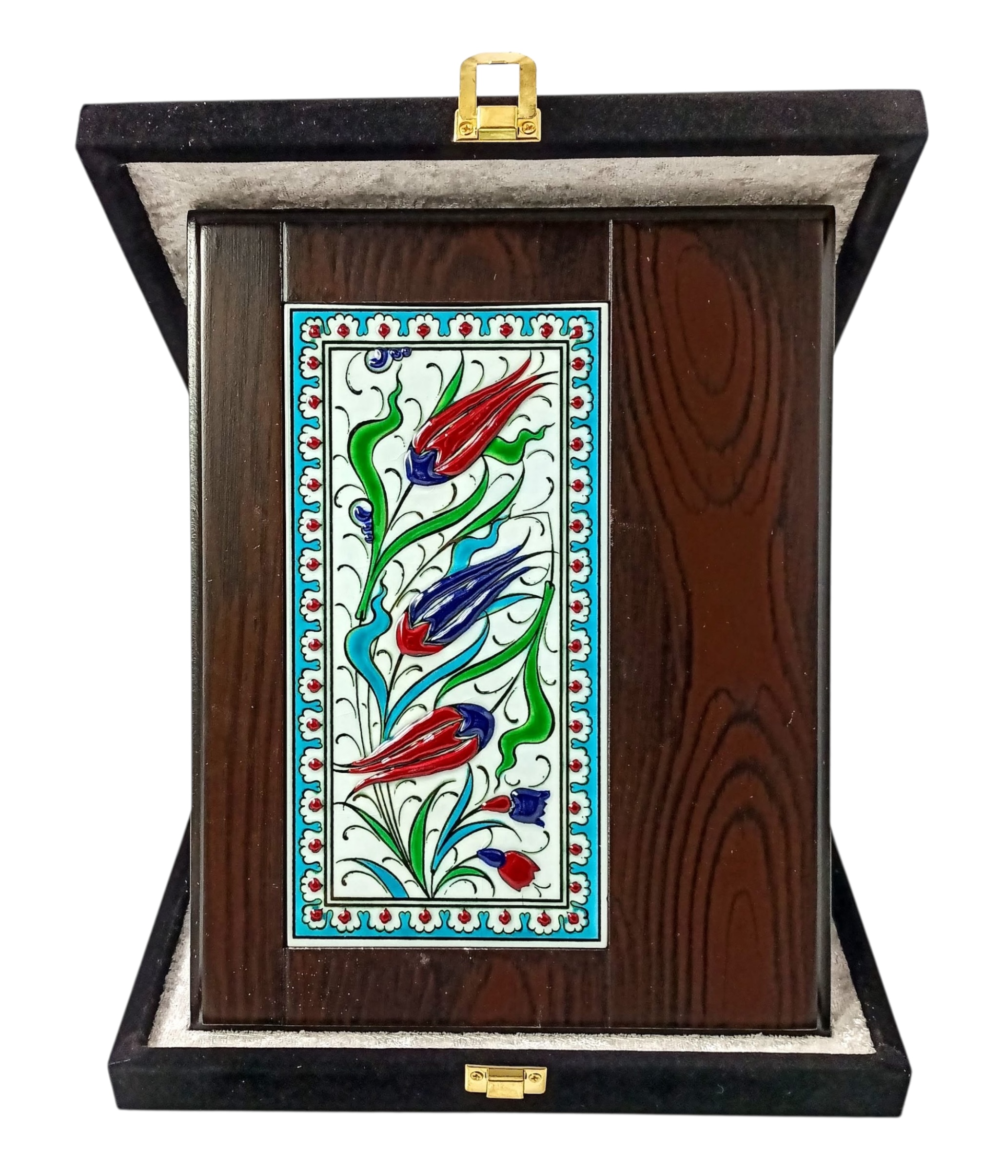 El Yapımı Çinili Plaket 10×20 CM