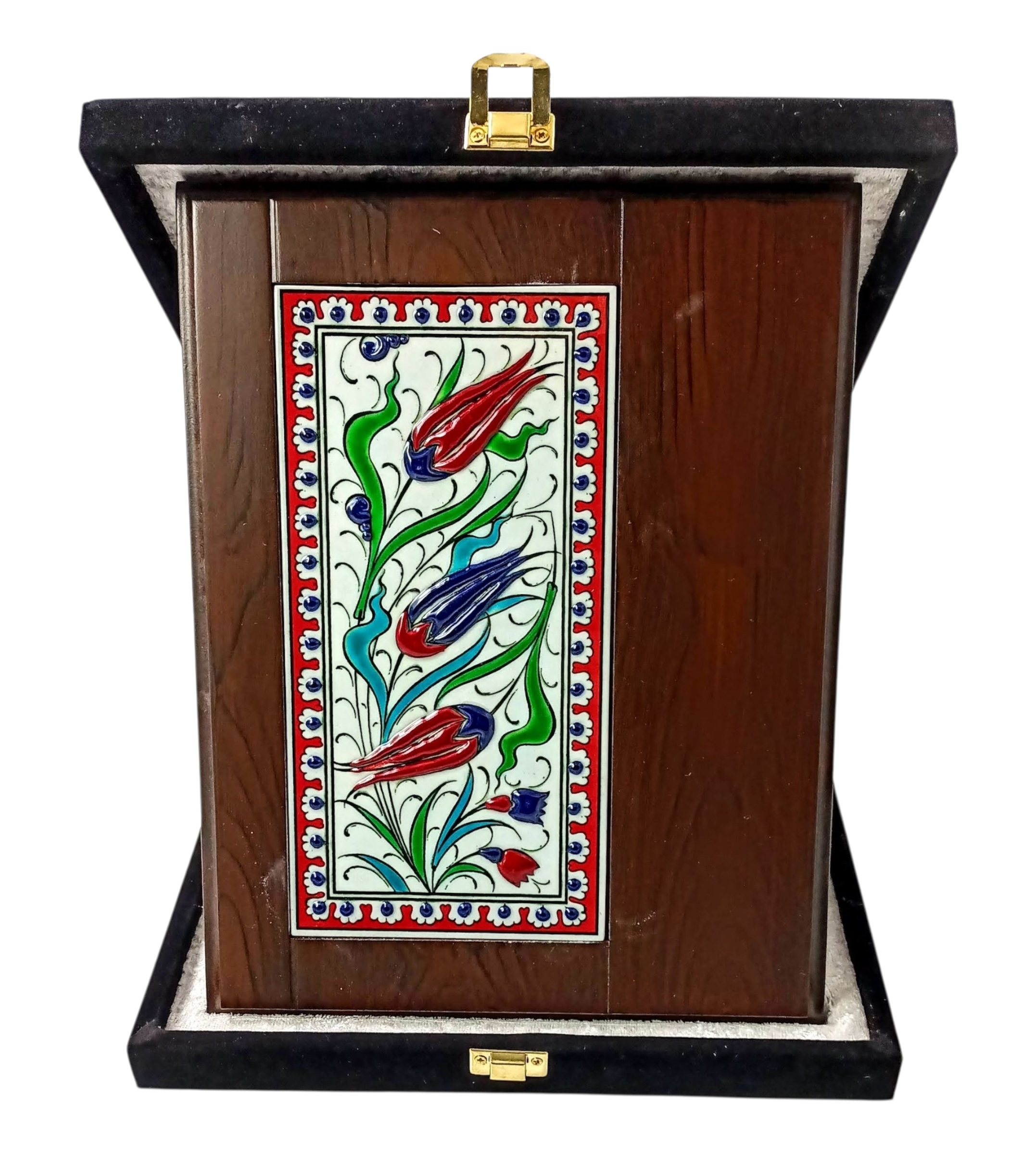 El Yapımı Çinili Plaket 10×20 CM