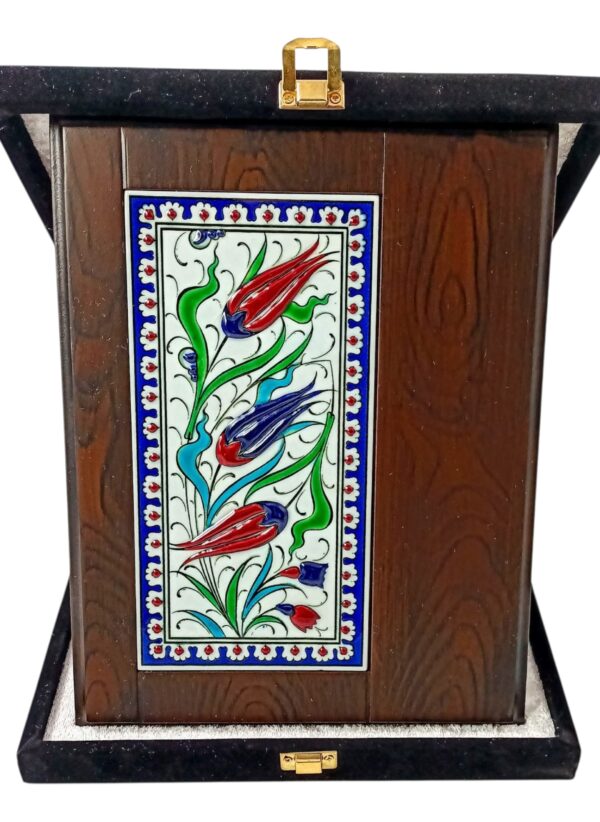 El Yapımı Çinili Plaket 10×20 CM