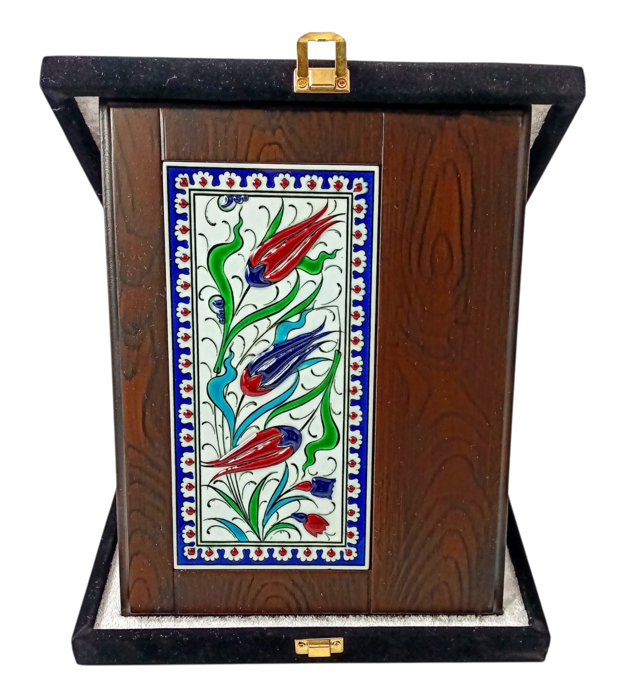 El Yapımı Çinili Plaket 10×20 CM