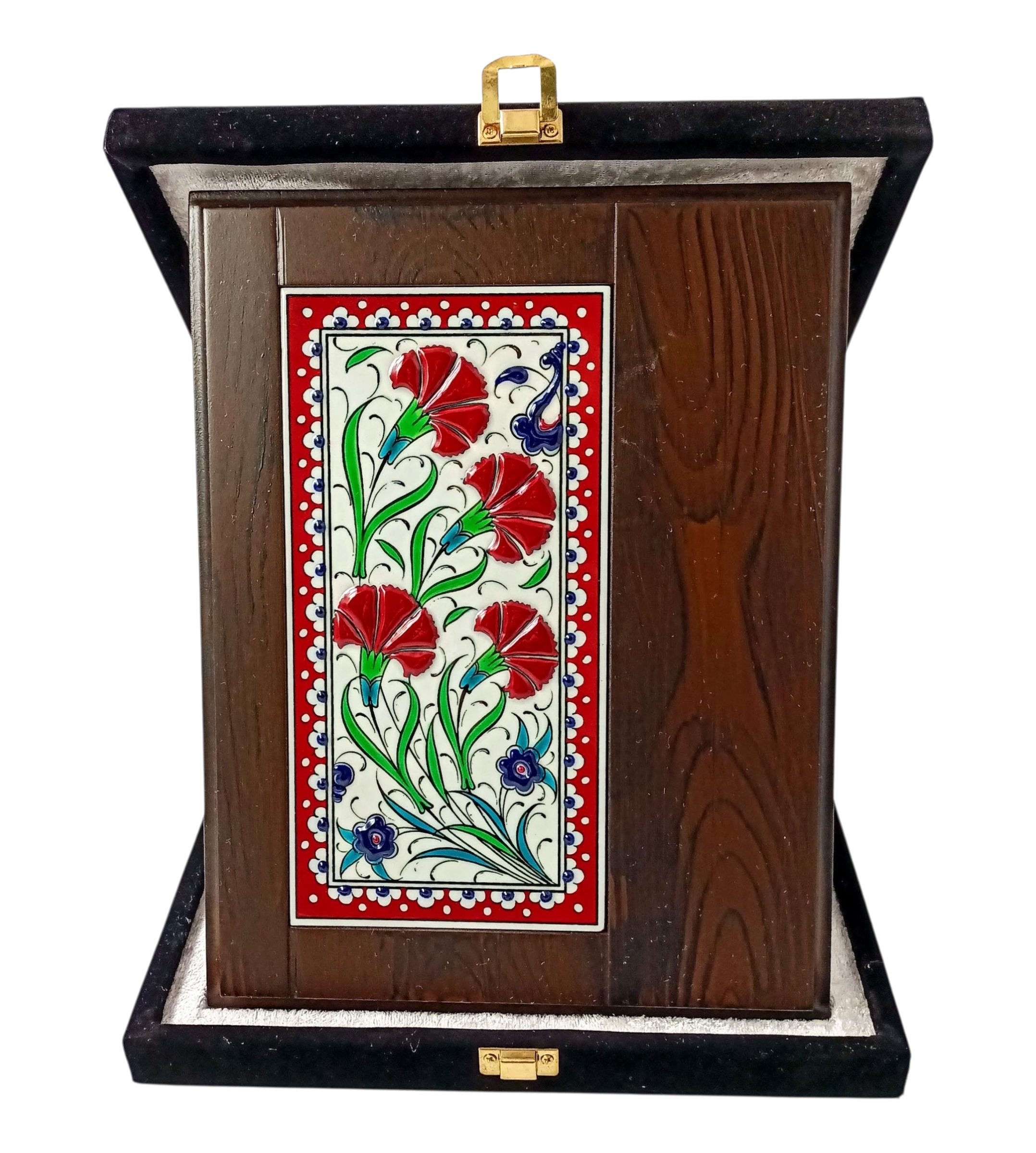 El Yapımı Çinili Plaket 10×20 CM