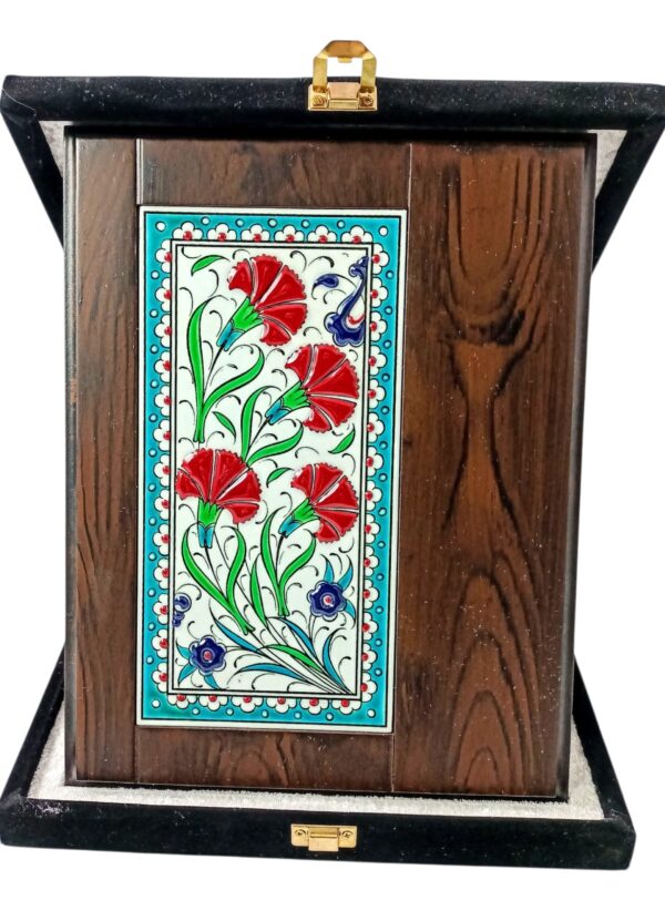 El Yapımı Çinili Plaket 10×20 CM