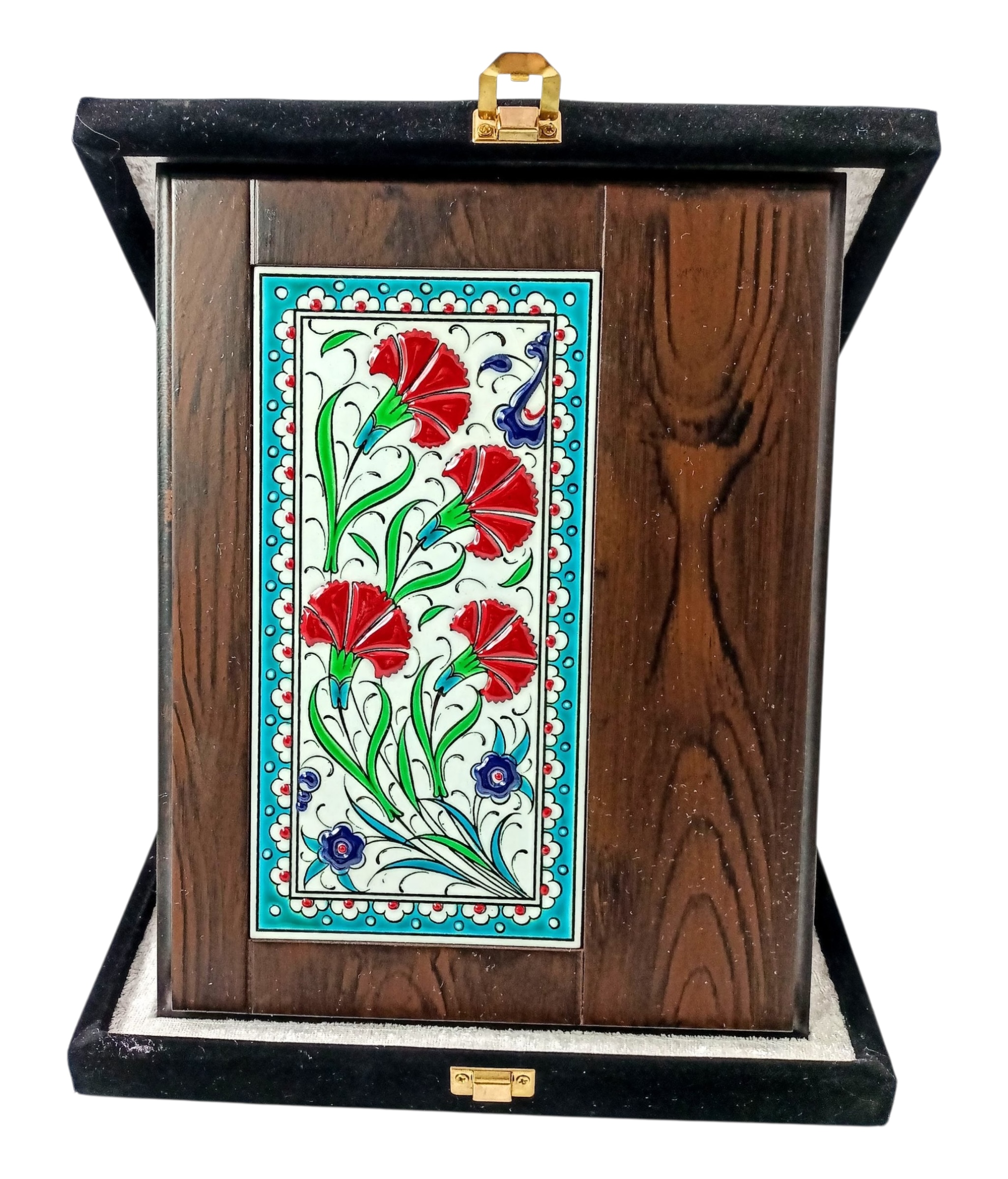 El Yapımı Çinili Plaket 10×20 CM