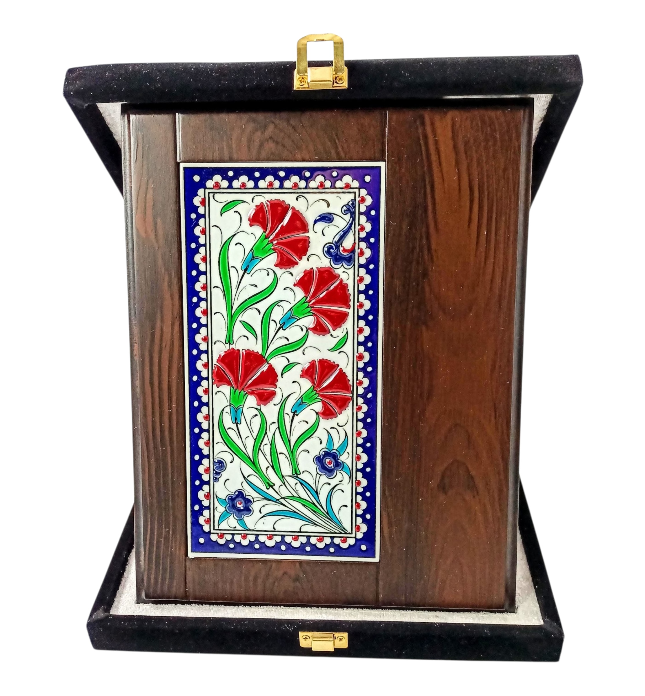 El Yapımı Çinili Plaket 10×20 CM