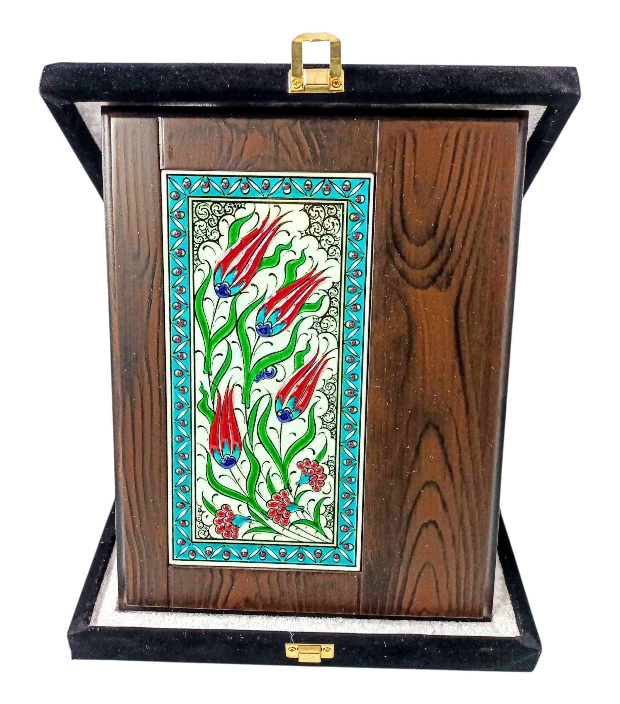 El Yapımı Çinili Plaket 10×20 CM