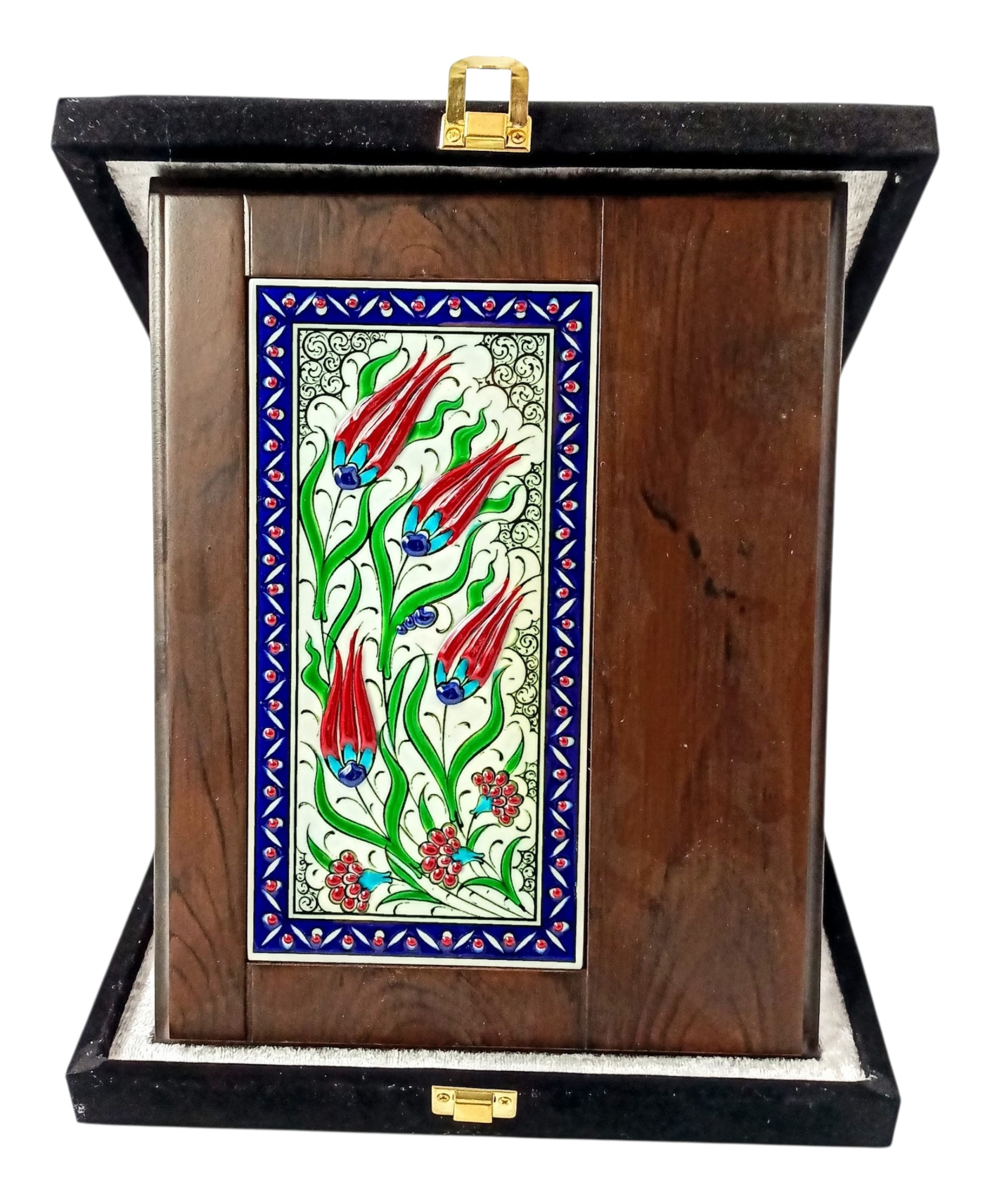 El Yapımı Çinili Plaket 10×20 CM