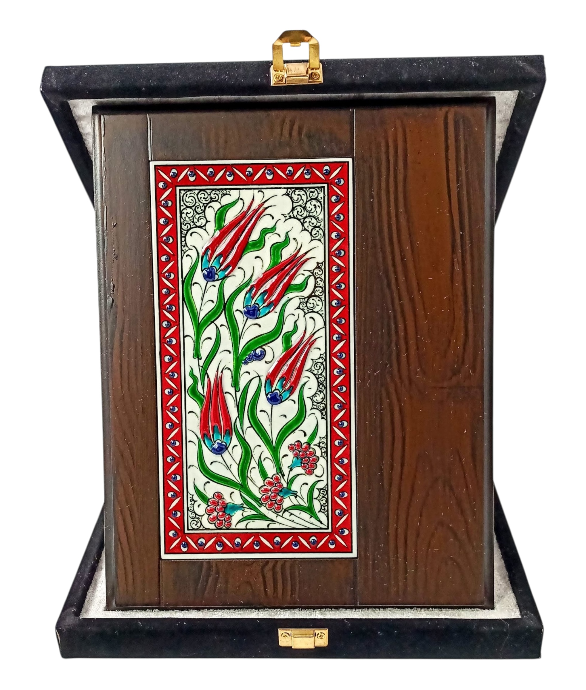 El Yapımı Çinili Plaket 10×20 CM
