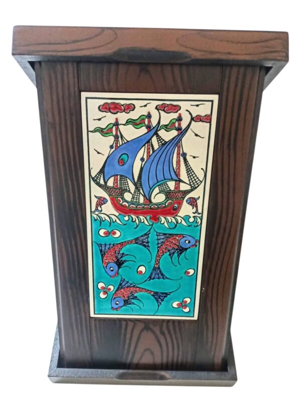 El Yapımı Çinili Plaket 10×20 CM