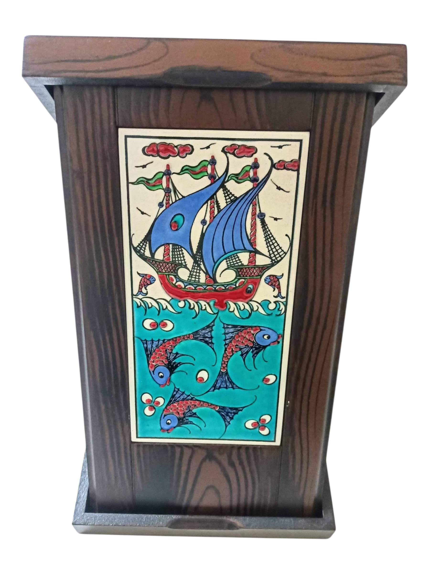 El Yapımı Çinili Plaket 10×20 CM