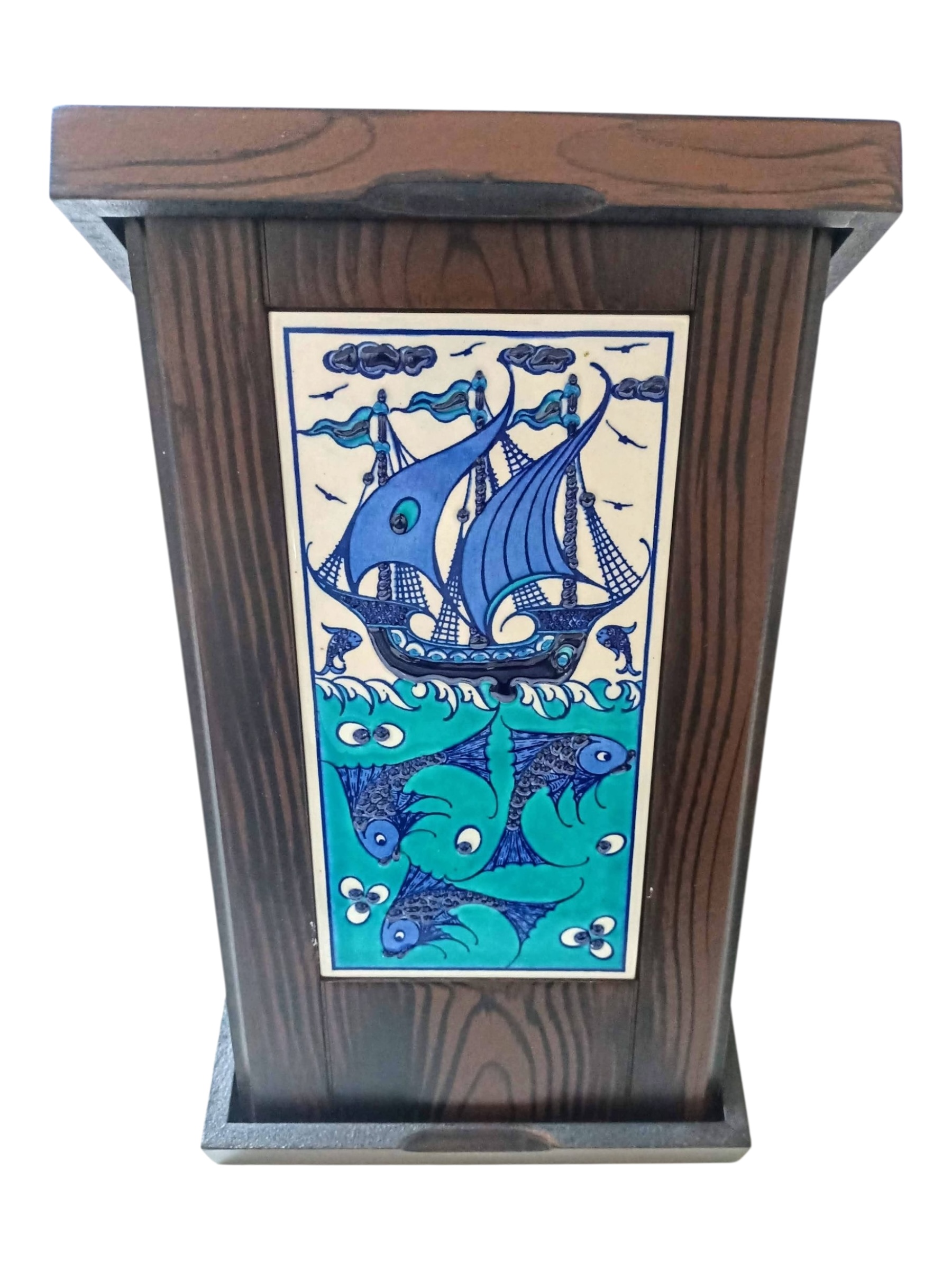 El Yapımı Çinili Plaket 10×20 CM