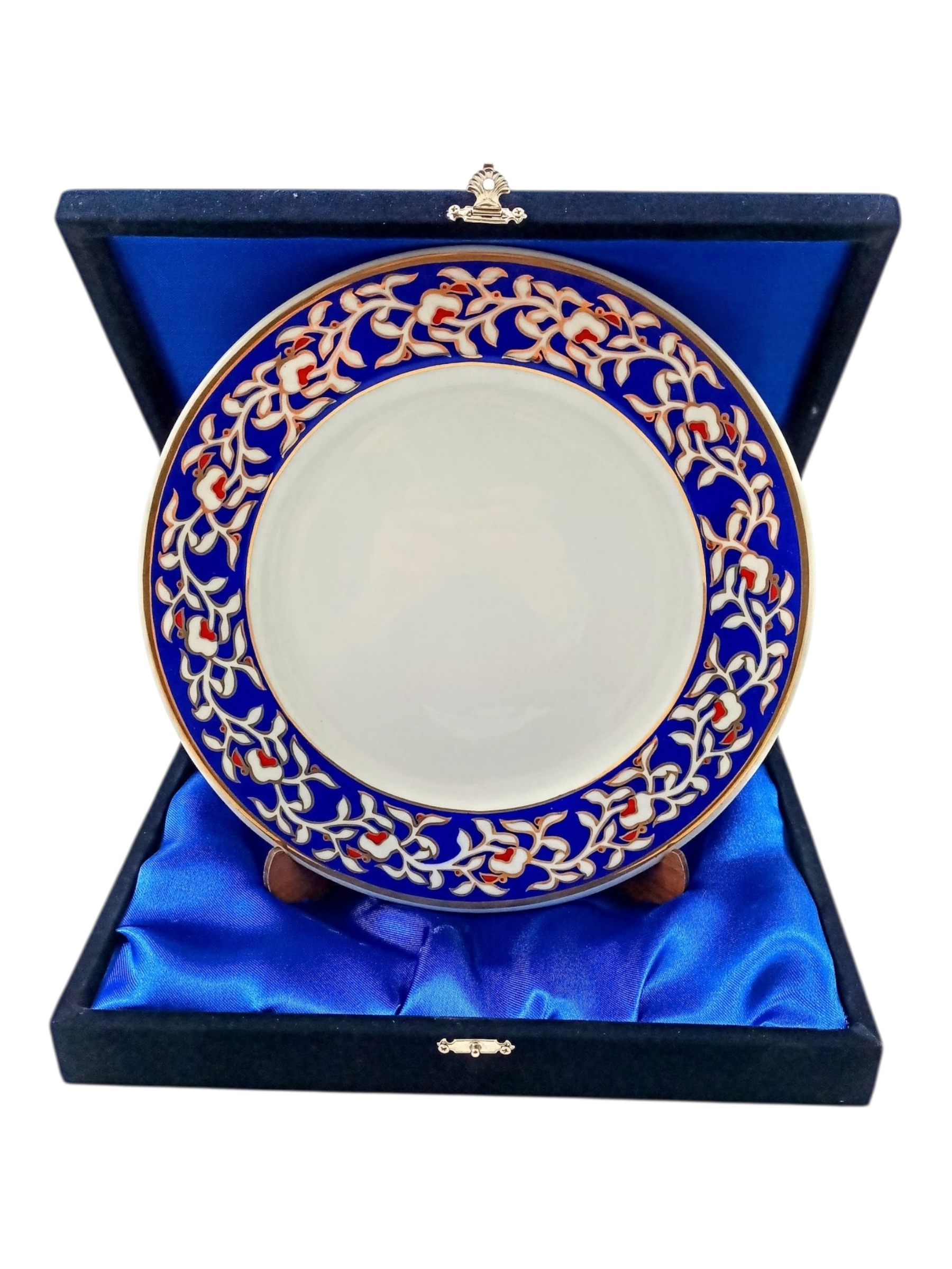 Çini Motifli Plaket Tabak
